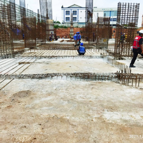 Progress Pembesian Kolom LG-GF Zone 1