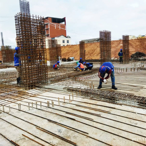 Progress Pembesian Pelat lt LG zone 2