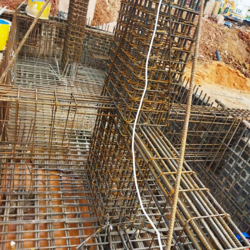 Progress Pembesian Pilecap As 11...siap cor