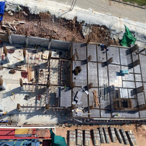 Progress Per 27 Des Zone 1 Siap Cor Plat lt GF